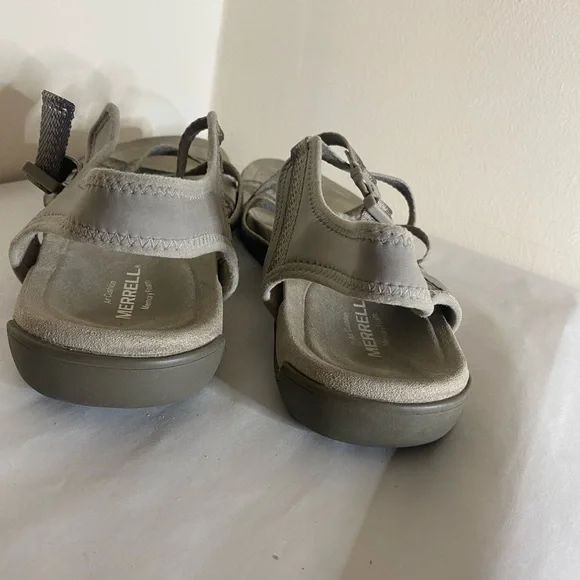 Merrell Moon sandals air cushion memory foam, women's size 10, strappy, outdoors - Picture 6 of 8
